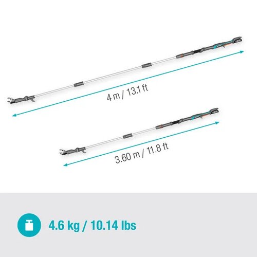 GARDENA Accu telescooptakkenschaar HighCut 360/18V P4A set - afbeelding 4
