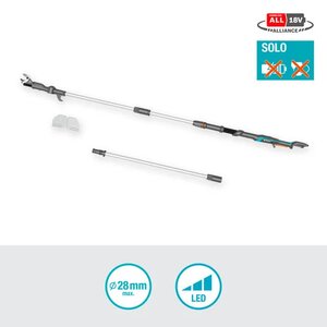 GARDENA Accu telescooptakkenschaar HighCut 360/18V P4A solo - afbeelding 3