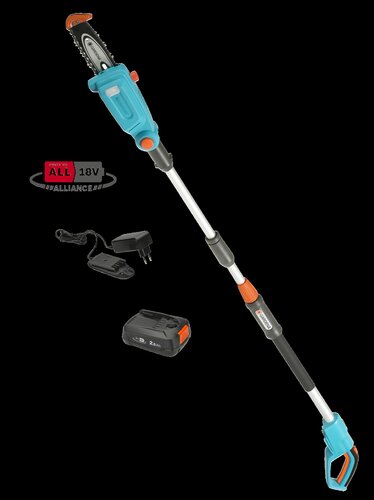 GARDENA Accu telescopische snoeizaag TCS 20/18V P4A set - afbeelding 1