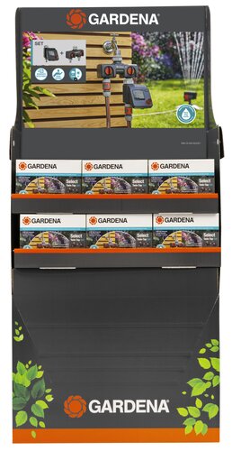 GARDENA Besproeiingscomputer met 2-weg verdeler - afbeelding 1