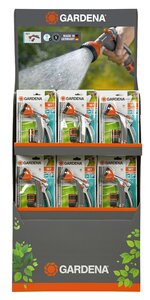 GARDENA Broes met waterstop - afbeelding 1