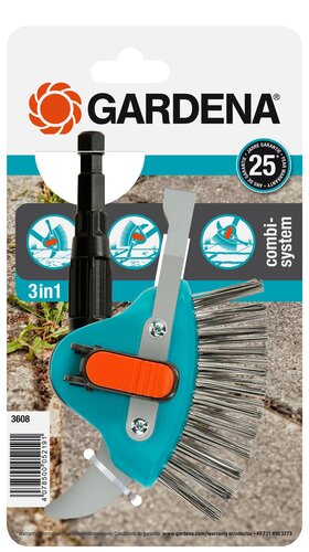 GARDENA combisystem 3-in-1 voegenkrabber en borstel - afbeelding 2