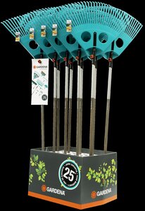 GARDENA combisystem bladhark XXL vario met steel - afbeelding 1