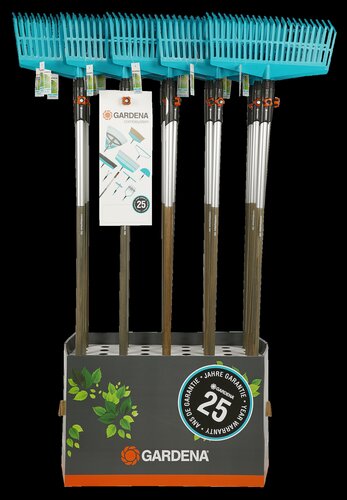 GARDENA combisystem gazonhark met steel