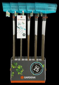 GARDENA combisystem gazonhark met steel