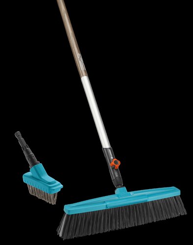 GARDENA combisystem straatbezem en voegenborstel