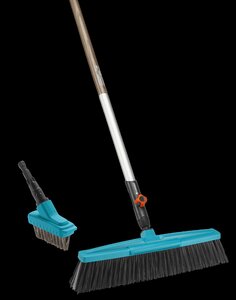 GARDENA combisystem straatbezem en voegenborstel