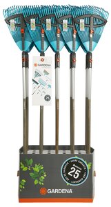 GARDENA combisystem verstelbare bladhark met steel display - afbeelding 2