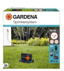 GARDENA Complete set met verzonken zwenksproeier OS 140