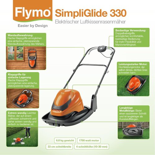 GARDENA Elektrische zweefmaaier SimpliGlide 330 - afbeelding 8