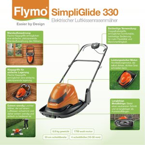 GARDENA Elektrische zweefmaaier SimpliGlide 330 - afbeelding 8