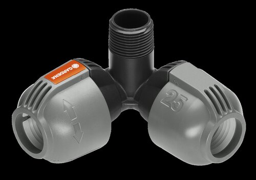 GARDENA Hoekstuk 25 mm x 3/4" buitendraad