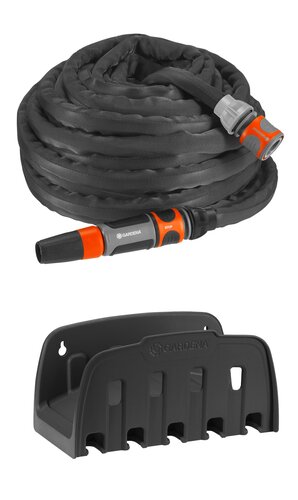 GARDENA Liano™ textielslang 15 m met muurhouder - afbeelding 2