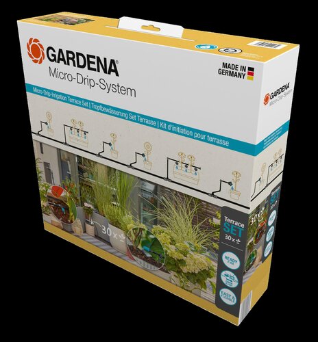 GARDENA Micro-Drip bewateringsset terras (30 planten) - afbeelding 1
