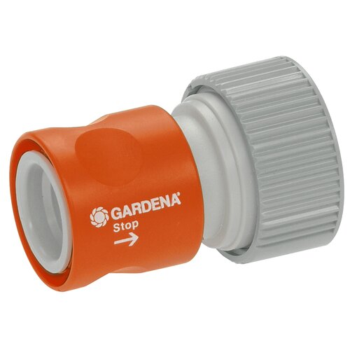 GARDENA Profi-System overgangsstuk met waterstop 19 mm (3/4")