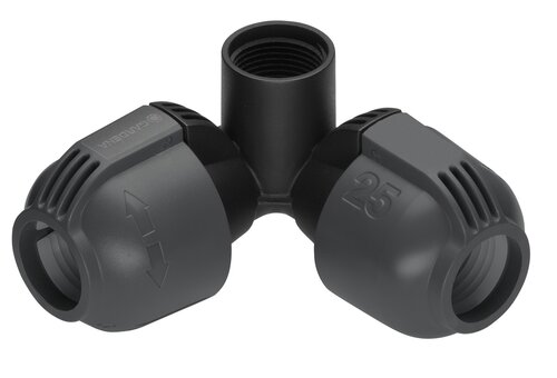 GARDENA Roll-Fix platte slang in cassette 15 m