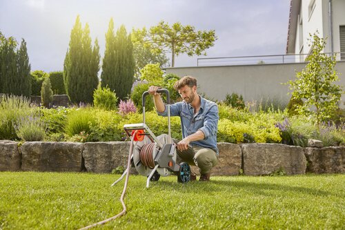 GARDENA Slangenwagen CleverRoll L Metaal Easy Set - afbeelding 4
