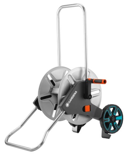 GARDENA Slangenwagen metaal AquaRoll M gemonteerd 60m