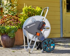 GARDENA Slangenwagen metaal AquaRoll M set (20m) - afbeelding 3