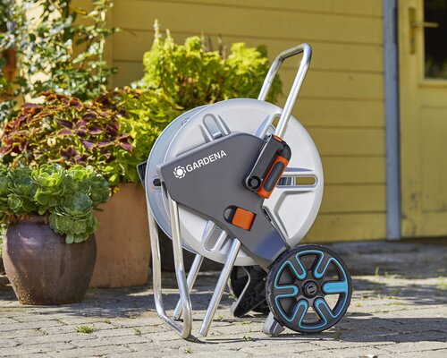 GARDENA Slangenwagen metaal CleverRoll M set 20 m - afbeelding 3