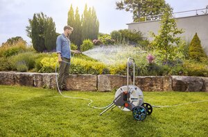 GARDENA Slangenwagen metaal CleverRoll M set 20 m - afbeelding 2