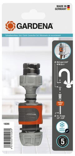 GARDENA Snelaansluitstukken set