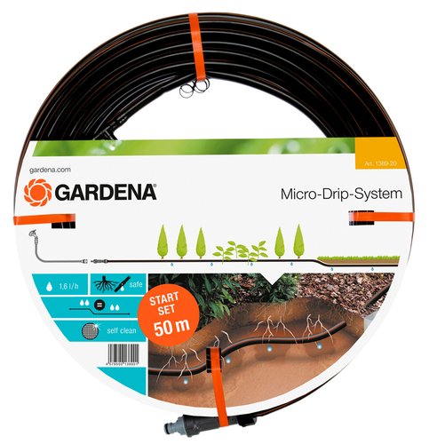 GARDENA Startset druppelbuis ondergrondse bewatering 13,7mm - afbeelding 1