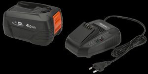 GARDENA Startset P4A snellader + 4,0Ah accu