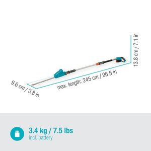 GARDENA Telescopische accu-heggenschaar THS 42/18V P4A set - afbeelding 2
