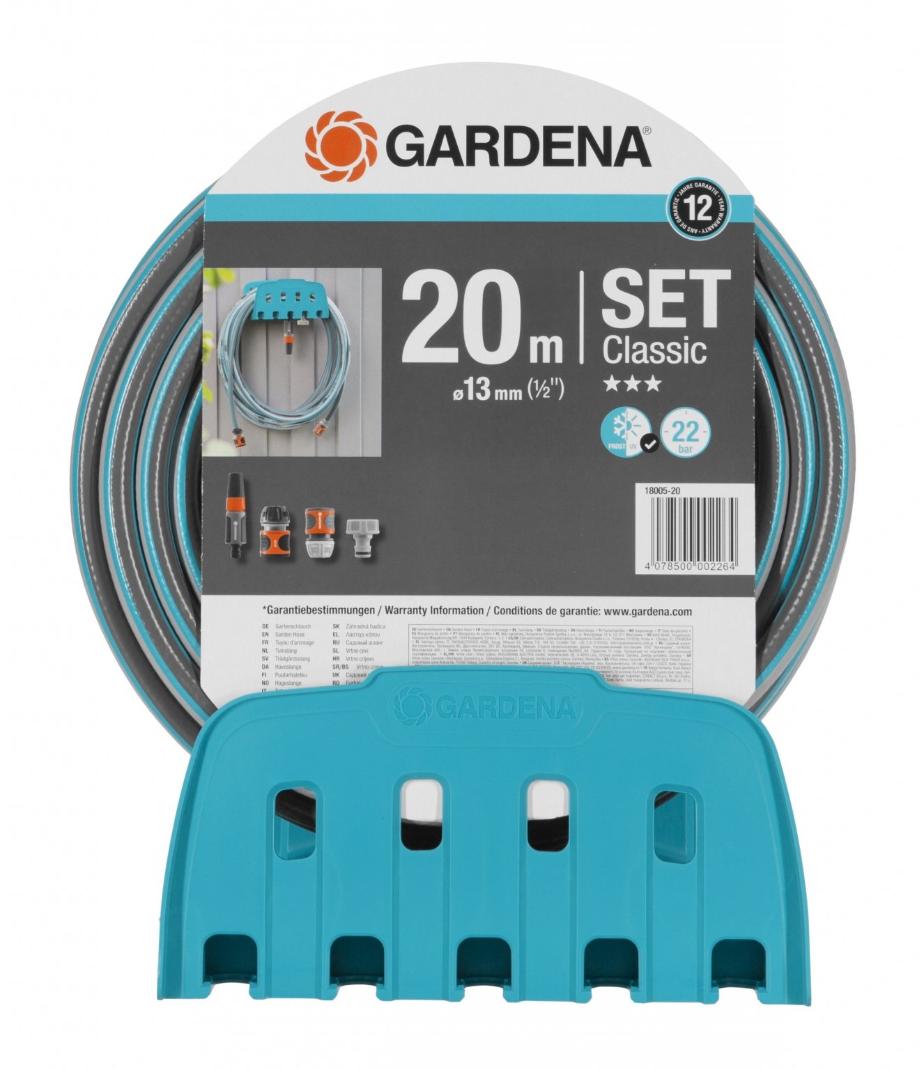 GARDENA Tuinslang Classic + Arm 1/2 inch - Tuincentrum Coppelmans