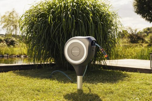 GARDENA Tuinslangenbox RollUp S 15 m wit - afbeelding 4