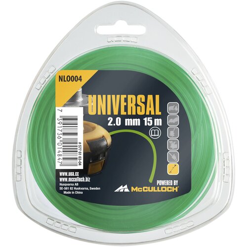 GARDENA Universeel nylondraad 2,0 mm 15 m