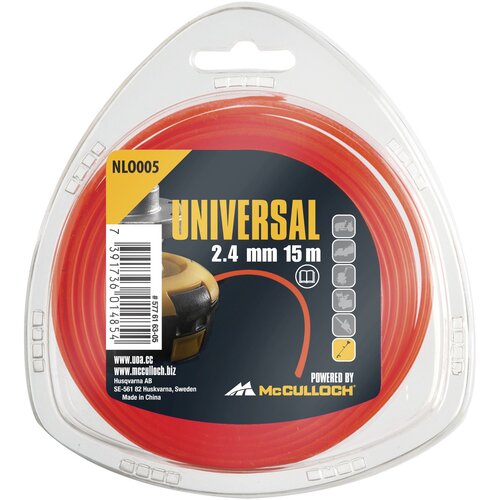 GARDENA Universeel nylondraad 2,4 mm 15 m