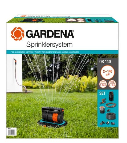 GARDENA Verzonken zwenksproeier OS 140 set - afbeelding 5