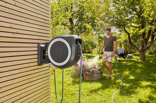 GARDENA Wandslangbox RollUp XL 35 m - afbeelding 2