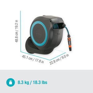 GARDENA Wandslangenbox RollUp M 20 m - afbeelding 2