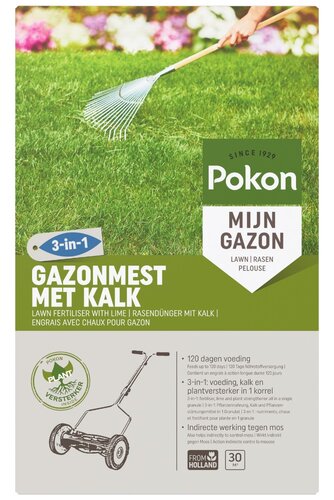 Gazonm + Kalk 3-in-1 30m2 - afbeelding 1