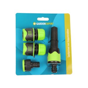 Spuitpistool met koppelstukken