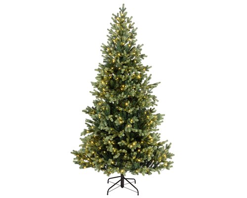 Geneva Fir hinged tree prelit - H 240 x D 136 cm 660 L - afbeelding 1