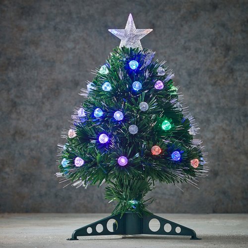 Luca Lighting Genova kunstkerstboom Multicolour - H 45 x D 25 cm