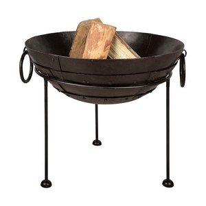 Gerecycled metalen vuurschaal 50 cm