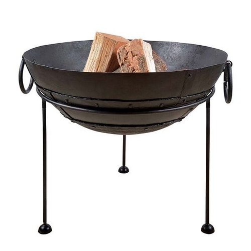 Gerecycled metalen vuurschaal 60 cm