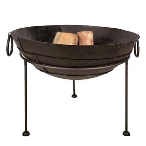 Gerecycled metalen vuurschaal 70 cm