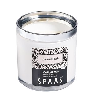 Geurkaars in modulair glas 30u - Sensual blush