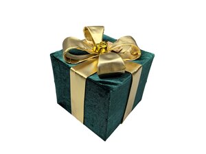 Giftbox maat M groen/goud - afbeelding 1
