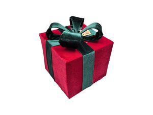 Giftbox maat M rood/groen - afbeelding 1