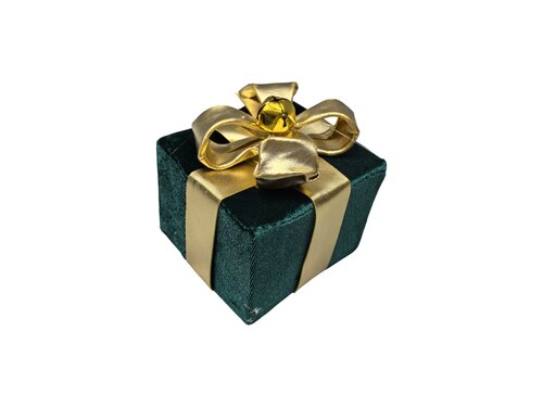 Giftbox maat XS groen/goud - afbeelding 1