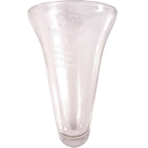 Glas voor regenmeter