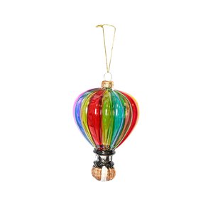 Glazen ornament luchtballon