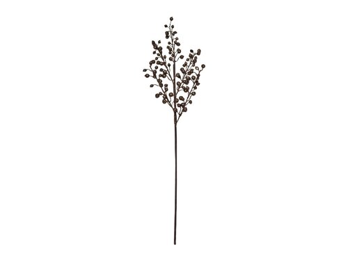 Glittertak L 76 cm bruin